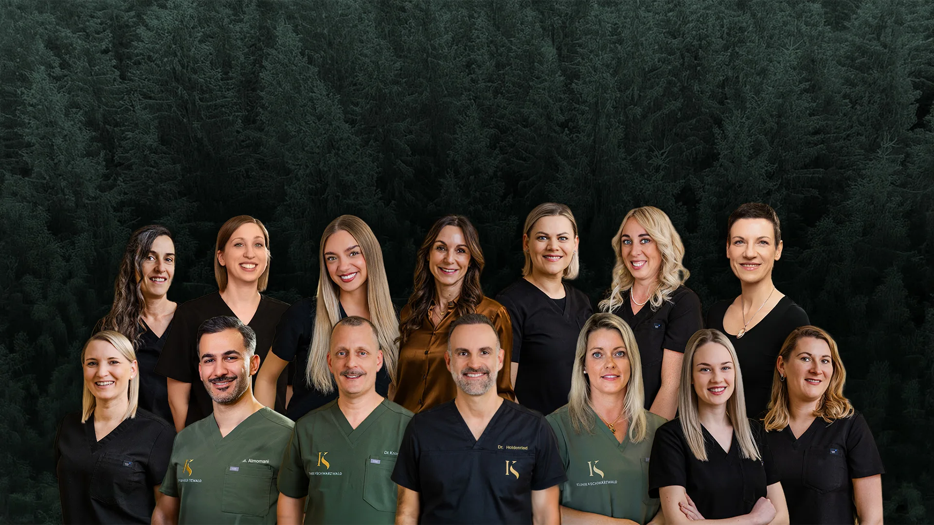 Das Team der Klinik am Schwarzwald in Lauchringen am Hochrhein