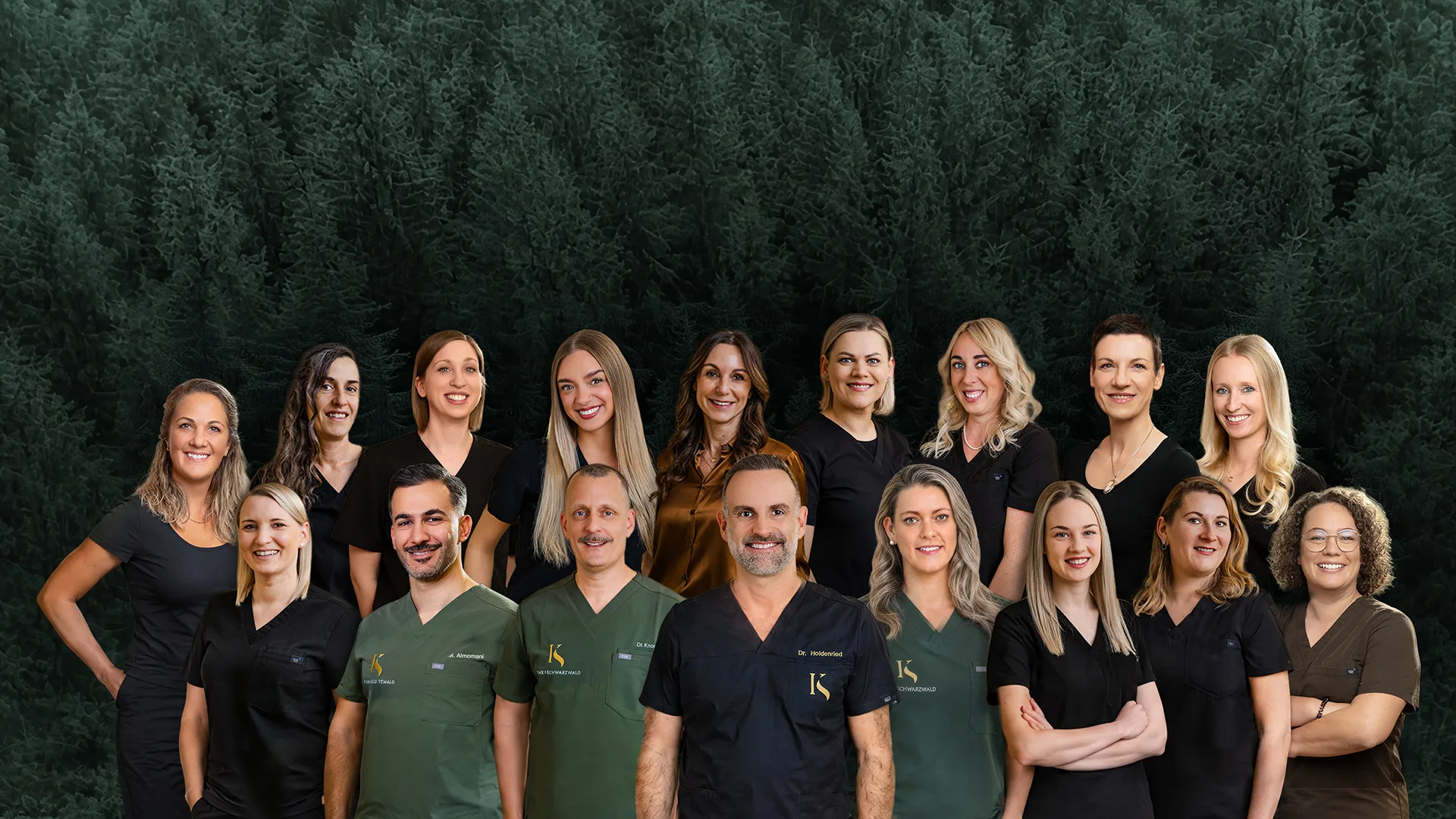 Das Team der Klinik am Schwarzwald in Lauchringen am Hochrhein
